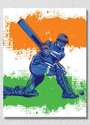 Cricket Batsman Wall Art