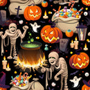 Halloween Art Self Adhesive Sticker For Refrigerator