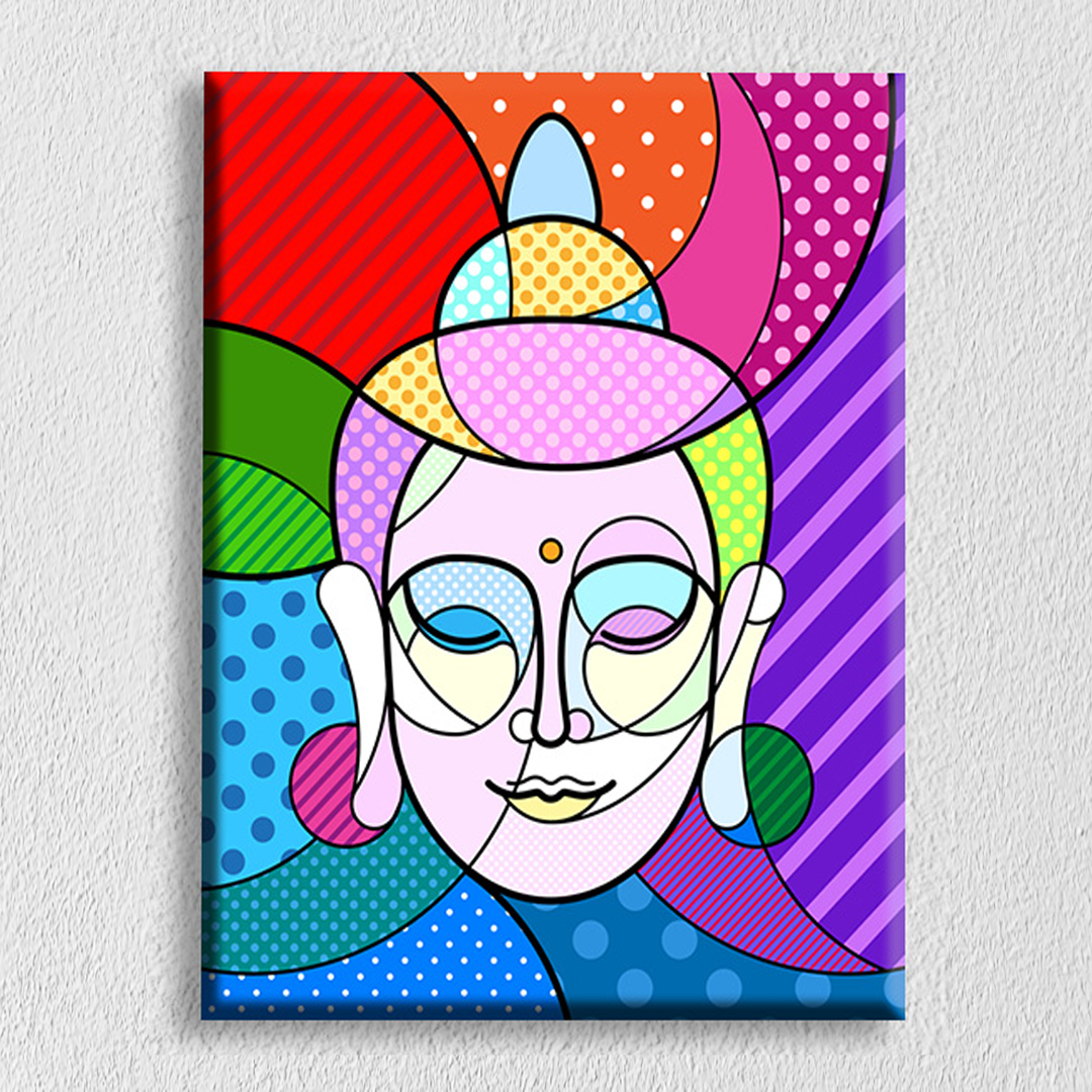 Buddha Modern Art Painting