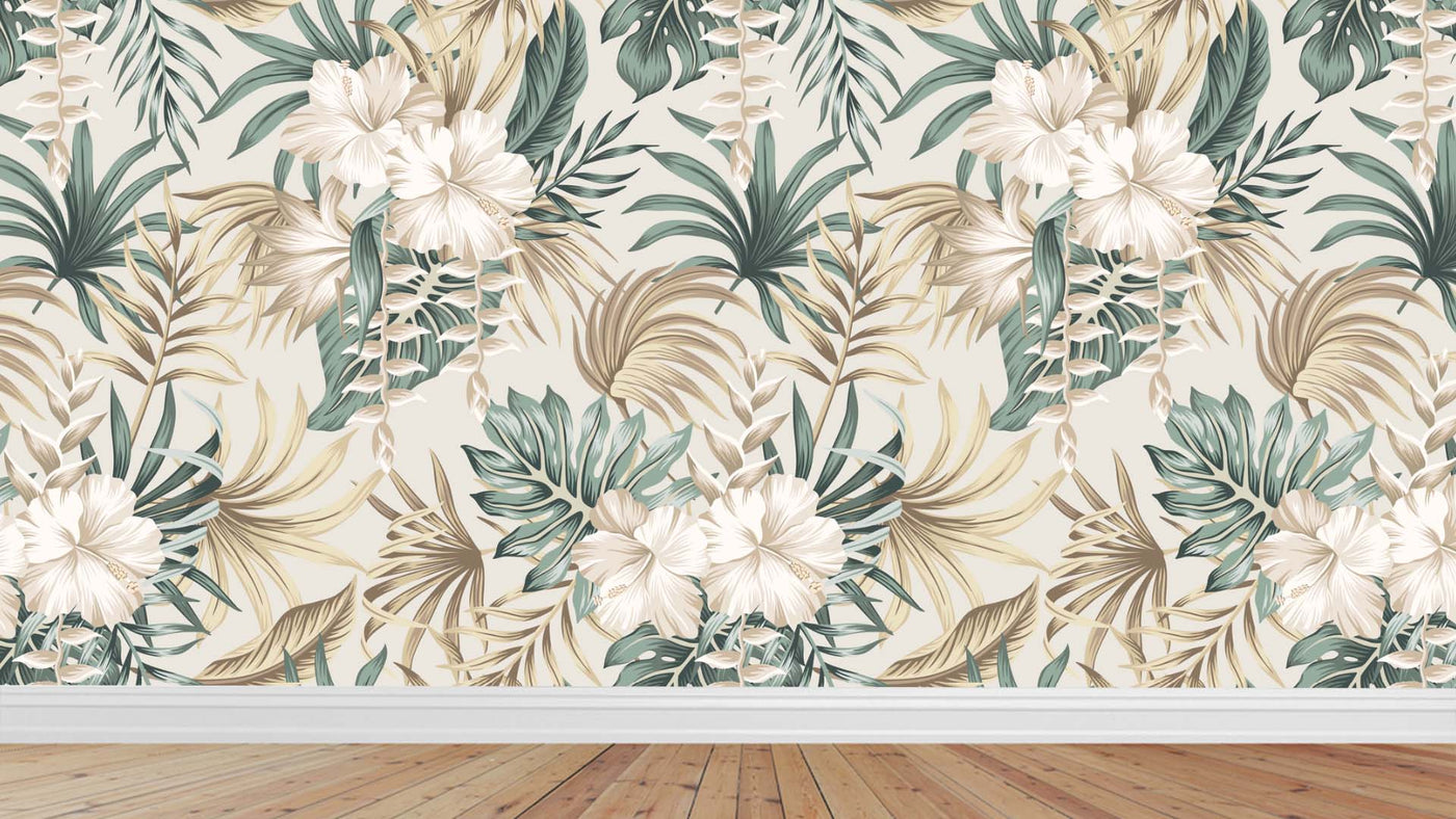 Exotic Hibiscus Tropical Wallpaper