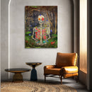 Floral Skeleton Art