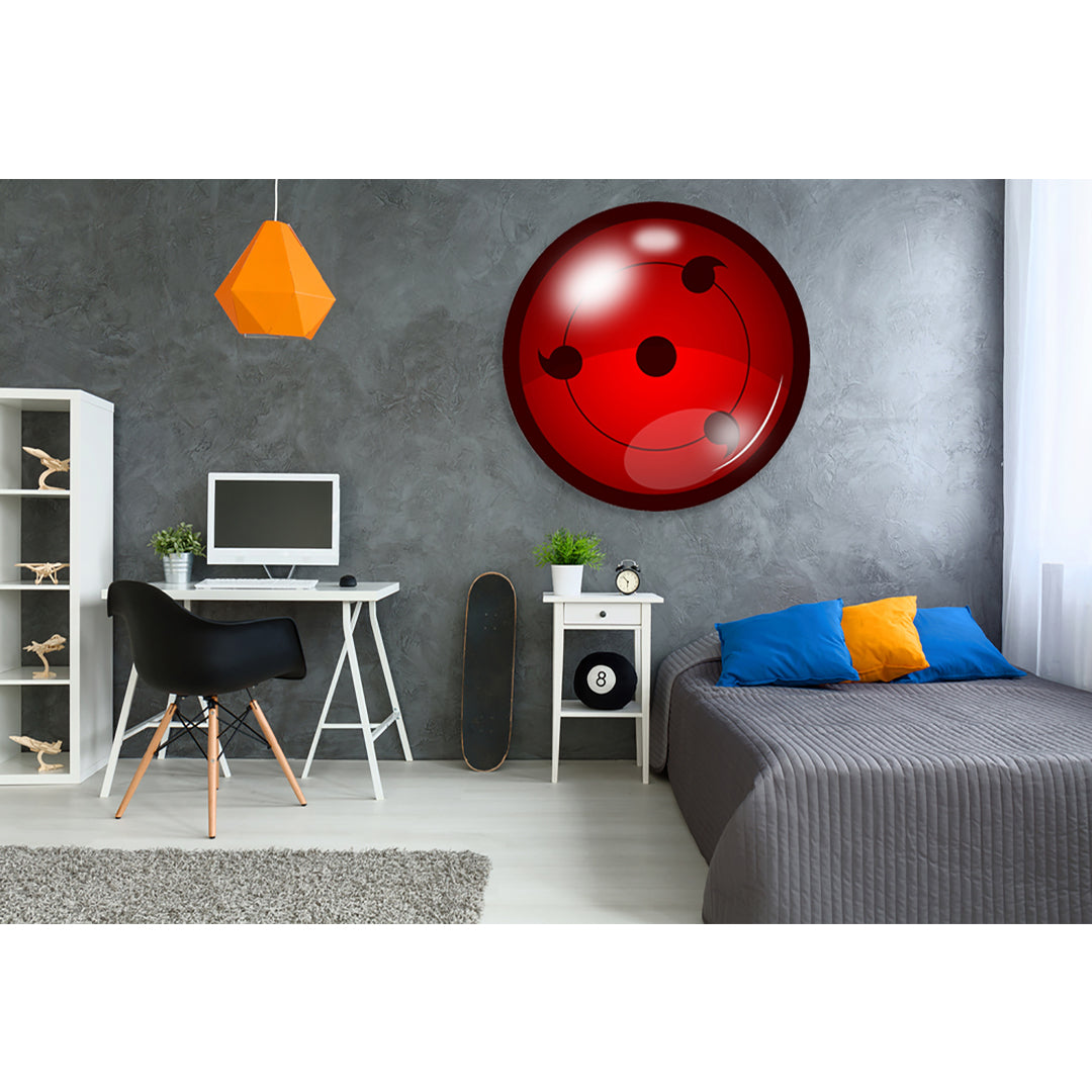 Sharingan Anime Self Adhesive Sticker Poster