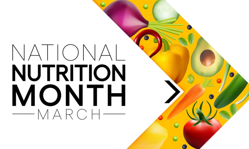 National Nutrition Month Customize Wallpaper