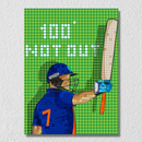Cricket Batsman Wall Art