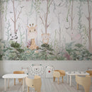 Forest Mural School Wallpaper