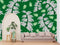 Leaf pattern Customized Wallpaper