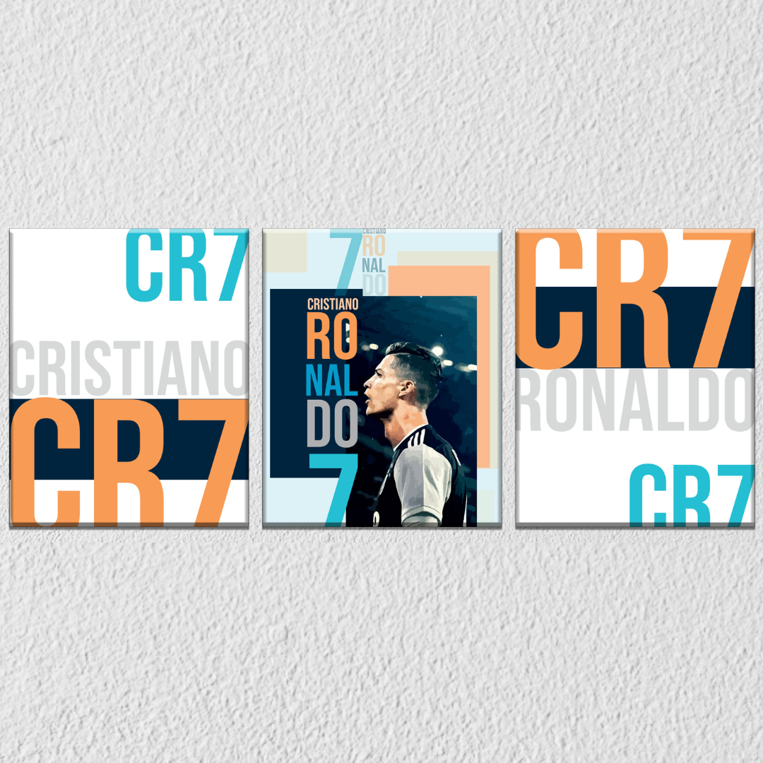 Football Wall Art 2, Set Of 3