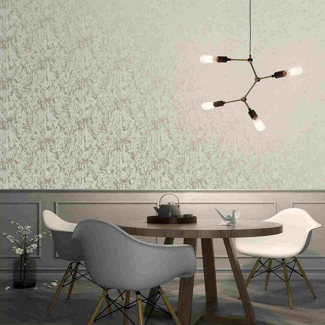 Milan Non Woven Gold Effect Textured Wallpaper