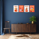 Beach Inspired Wall Art 8, Set Of 4