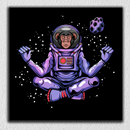 Monkey Space Purple Art