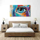Acrylic Colourful Eye Poster