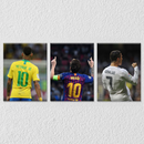Famous Footballers, Set Of 3
