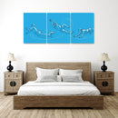 Cricket Baller Wall Art, Set of 3