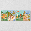 Beach Inspired Wall Art 12, Set Of 4
