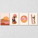 Beach Inspired Wall Art 14, Set Of 4