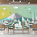 Mountain City Wallpaper