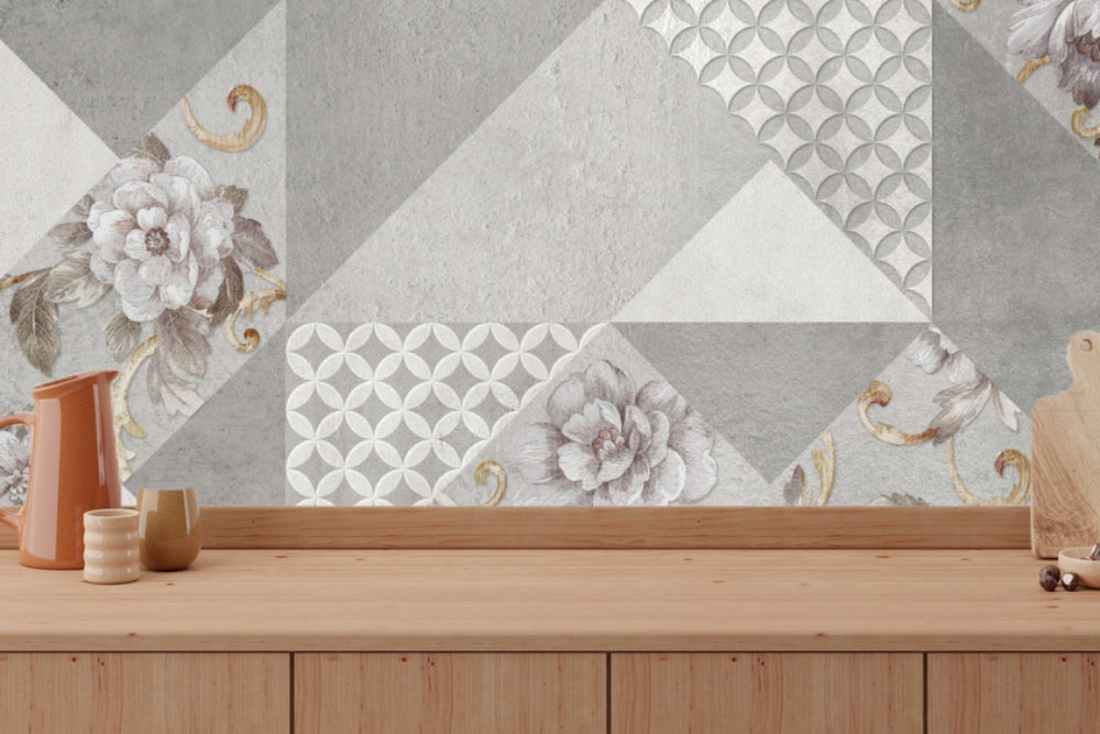 Grey & White Wallpaper