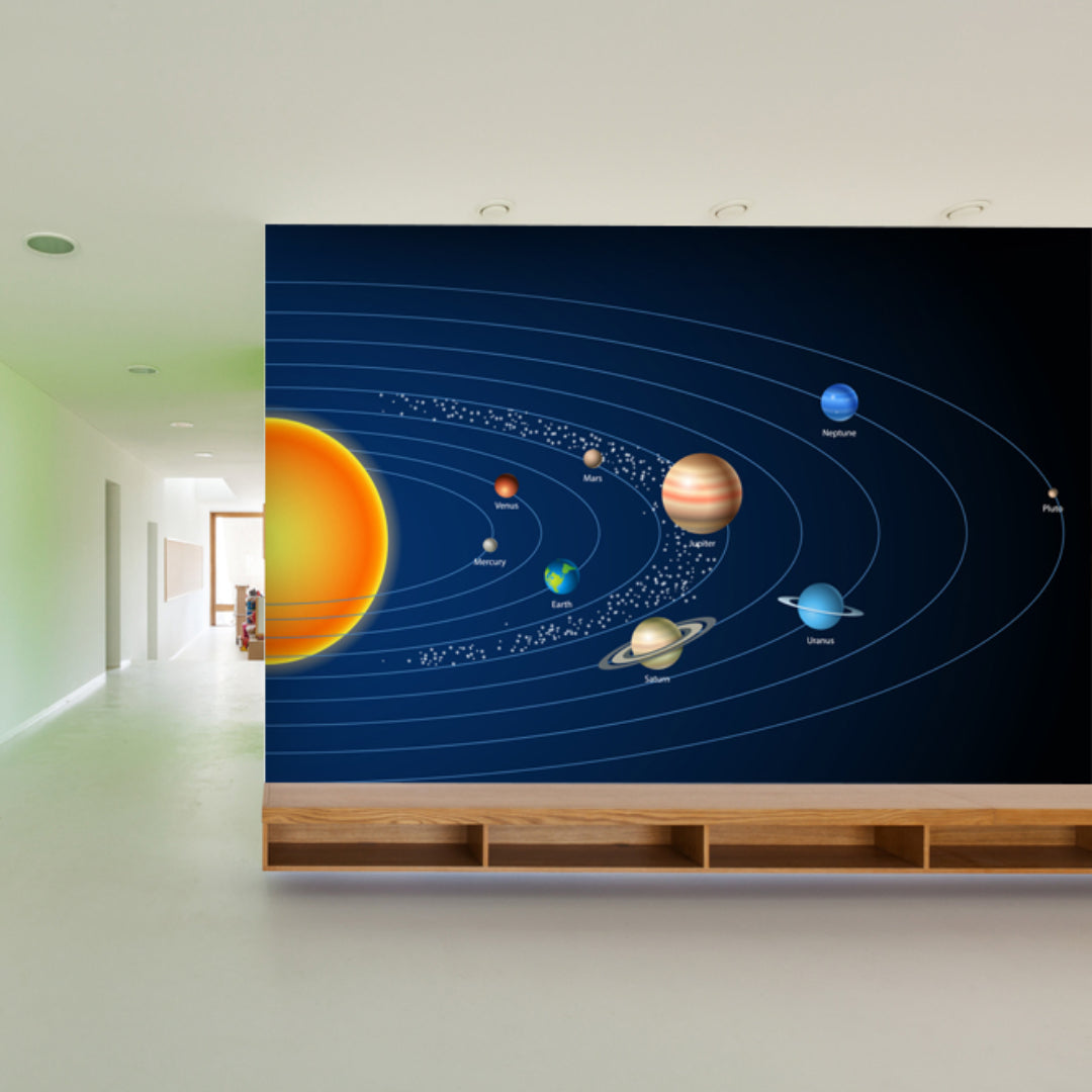 Card With Solar System