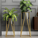 Fancy Metal Planter Set Of 2 (39)