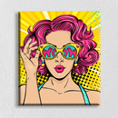 Wow Pop Art Girl