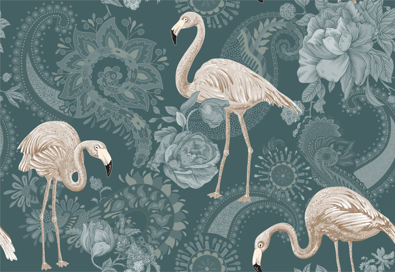 Flamingo Design Wallpaper