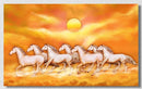 7 Horses Landscape Wall Art 13