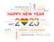 Happy New Year 2023 Self Adhesive Sticker Poster