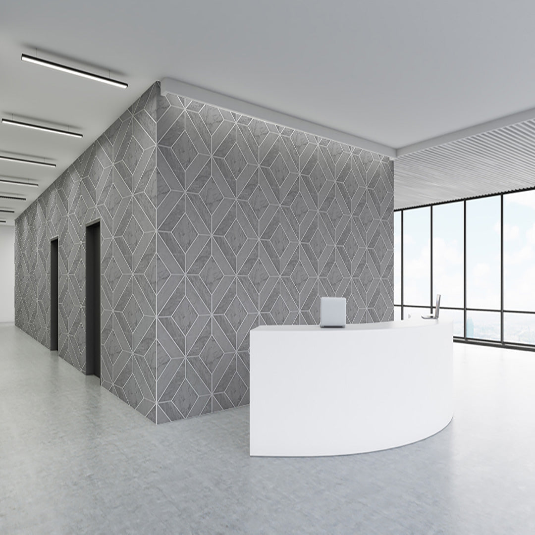 Dune Marble Geometric Wallpaper