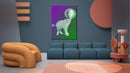 Woman Dog Ancient Sculpture Pop Art