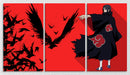 Itachi Naruto Art, Set Of 3