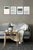 Abstract Colour Art, Set Of 4