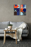 Abstract Pattern Art, Set Of 2