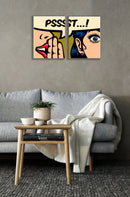 Expression Face Art, Set Of 2