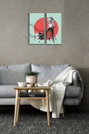 Realistic Musician Art, Set Of 2