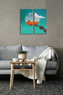 Imaginary Road Painting, Set Of 2