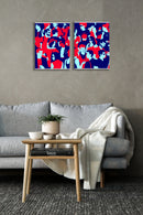 Modern Mob Art, Set Of 2