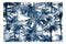 Blue Palm Trees Wallpaper