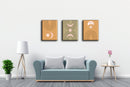 Modern Scandinavian Art, Set Of 3