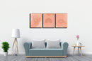 Pastel modern Line Art, Set Of 3
