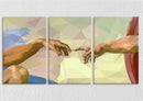 Creation Of Adam, Set Of 3