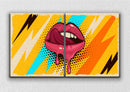 Abstract Lips Art, Set Of 2