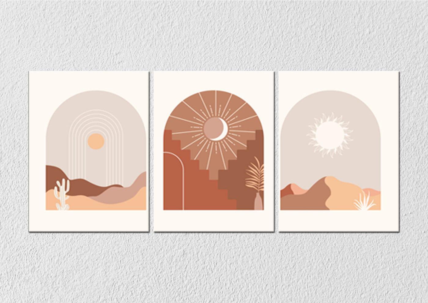 Sun Theme, Set Of 3