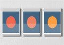 Bauhaus Art Sun, Set Of 3