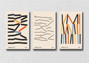 Minimalist Art, Set Of 3