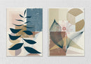 Floral Leaves, Set Of 2