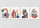 Pot Canvas Art, Set Of 4