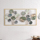 Floral Rectangular Metal Wall Art