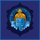 Ganesh Face sticker