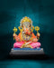 Beautiful Lord Ganesh Painting Self Adhesive Sticker For Wardrobe