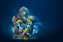 Ceremic Ganpati Idol Sticker